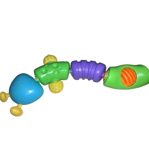 Fisher Price Snap-Lock Caterpillar Infant Toddler Toy - Picture 3 of 8